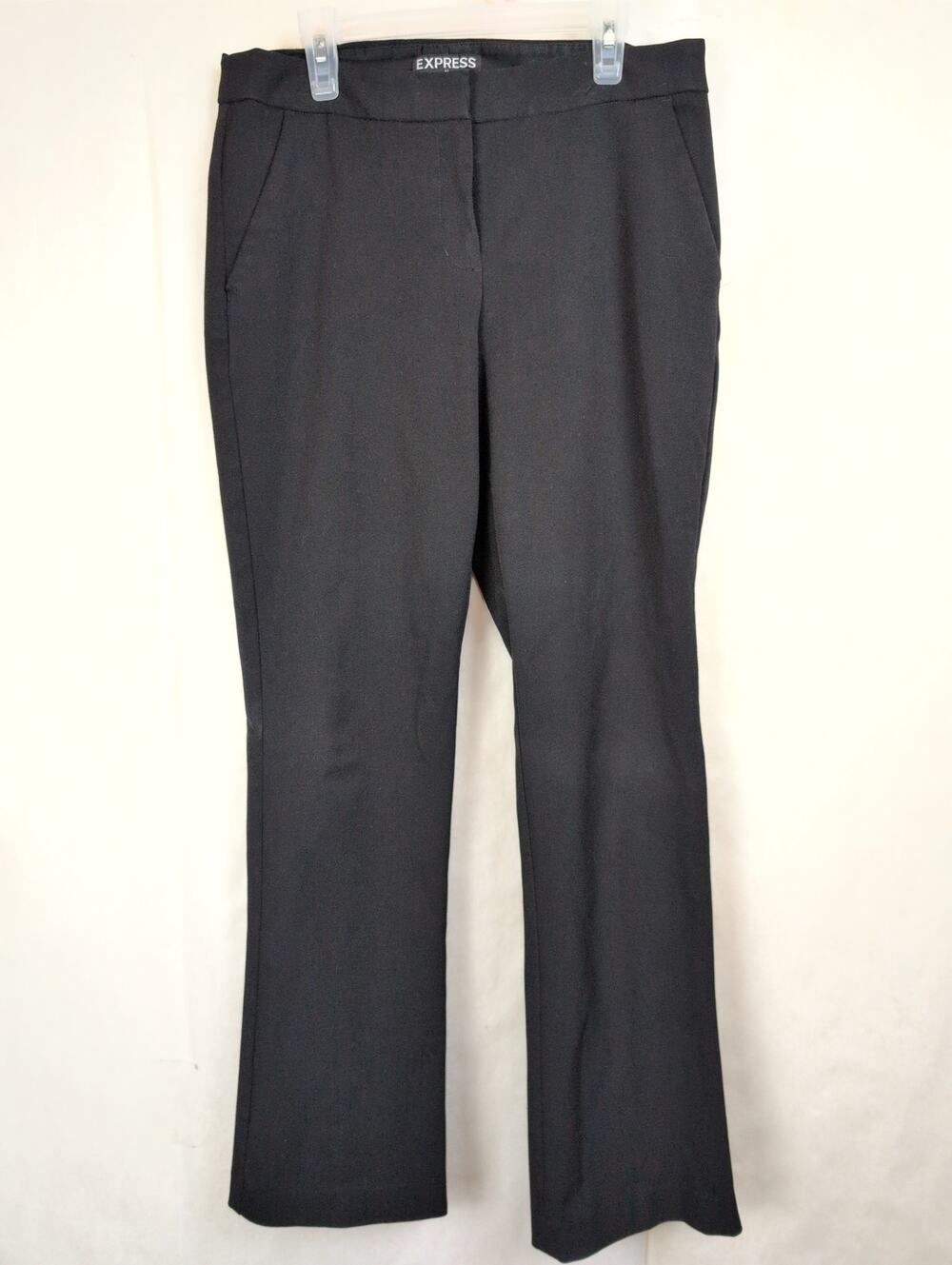 Express Columnist black boot cut trouser pants Size 4 Short Career Work Minimal